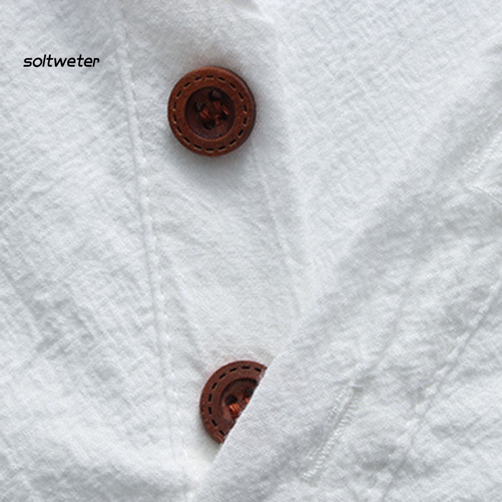 Bộ Trang Phục 2 Mảnh Gồm Áo Tay Ngắn Cổ Chữ V Màu Sắc Đơn Giản Và Quần Short Lưng Thun Thời Trang Mùa Hè Cho Nam