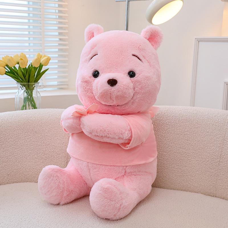 Gấu Pooh Nhồi Bông Thiết Kế Dễ Thương Xinh Xắn