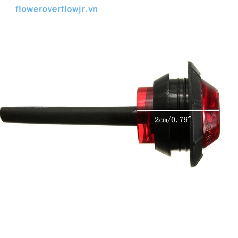 1 Đèn Xi Nhan 24V 3LED 3 / 4 "Ánh Sáng Trắng / Vàng / Đỏ Dành Cho Xe Tải