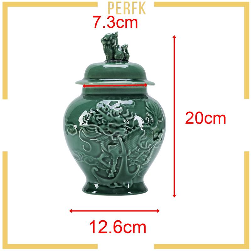 Lọ Gốm Sứ Đựng Gừng Để Bàn Trang Trí Nhà Cửa / Tiệc Cưới