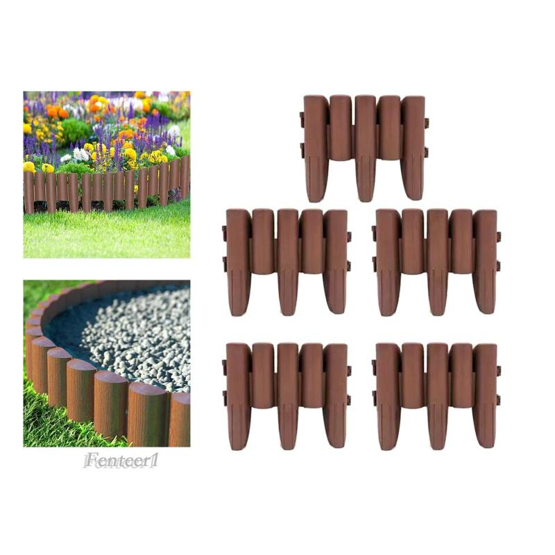 [Fenteer1] Set 5 Khung Viền Khu Vườn Hoa Trang Trí