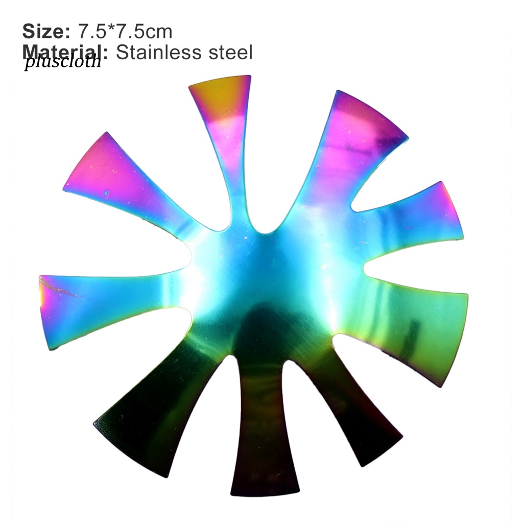 Khuôn Mẫu Trang Trí Móng Tay Bằng Thép Không Gỉ DIY