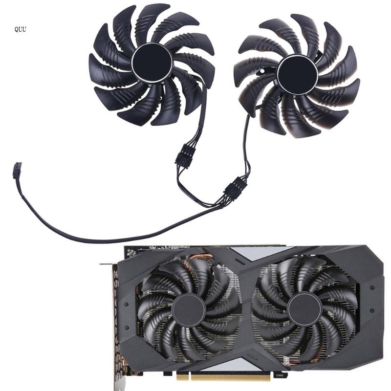 Quạt Làm Mát 88mm PLD09210S12HH 4Pin Cho Thẻ Đồ Họa Gigabyte GeForce GTX 1660 1660Ti