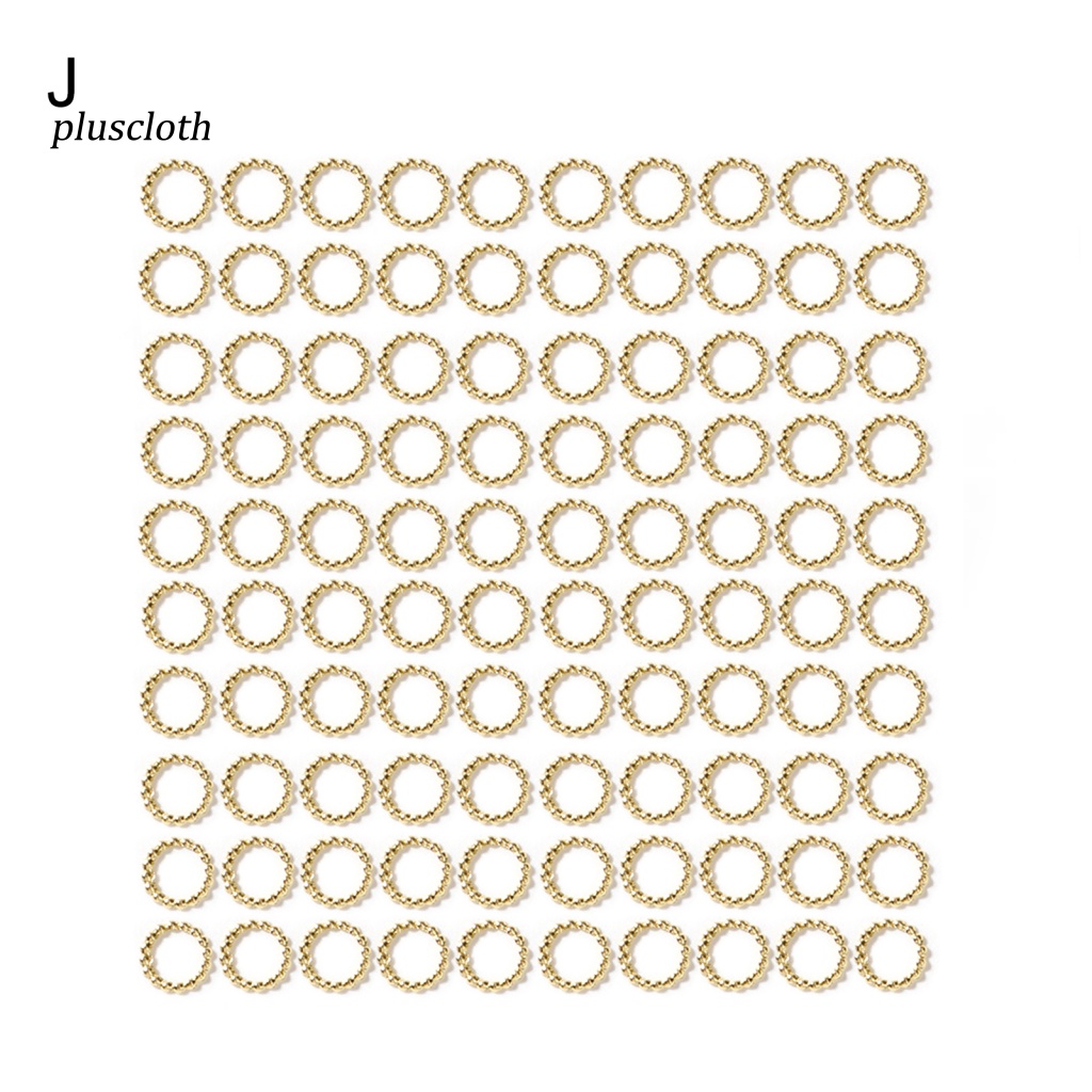 Set 100 Hạt Cườm 3D Lấp Lánh Dùng Trang Trí Móng Nghệ Thuật