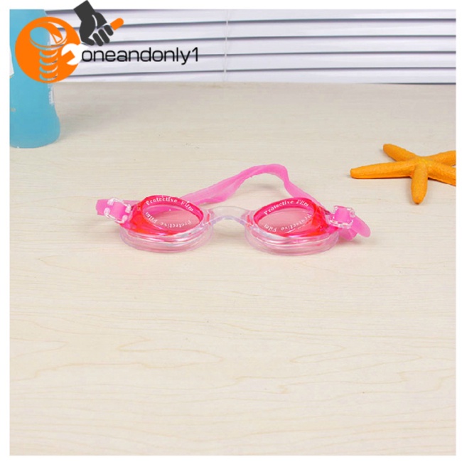 Kính Bơi Hd Chống Sương Mù Chống Thấm Nước Kèm Bịt Tai (Màu Sắc Ngẫu Nhiên)
