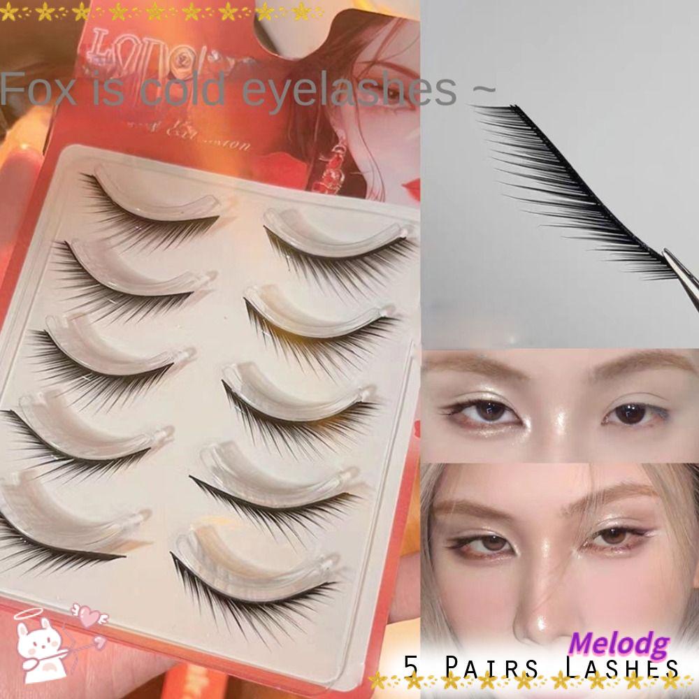 Bộ 5 Cặp Lông Mi Giả Mèo Dài Tự Nhiên