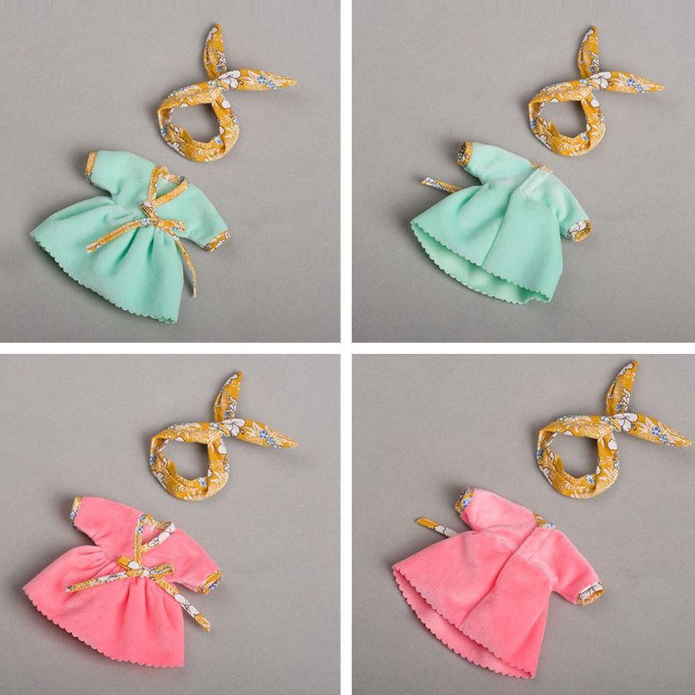 Bộ Đồ Ngủ Bằng Cotton 4 Màu Dễ Thương Dành Cho Búp Bê Tỉ Lệ 1 / 12