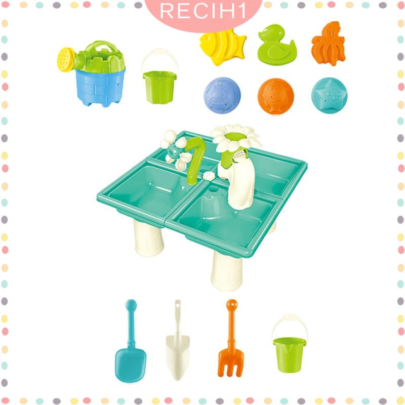 Bộ 13 Bàn Cát Nhiều Màu Sắc Dùng Chơi Trong Nhà / Ngoài Trời Cho Bé Trai