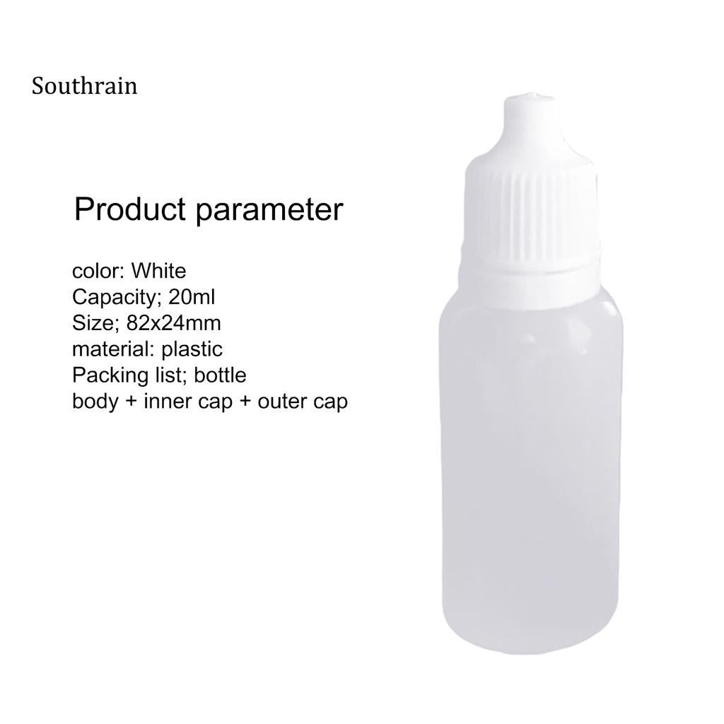 Chai Nhựa Rỗng 20ml Mini Đựng Nước Chấm Tiện Dụng