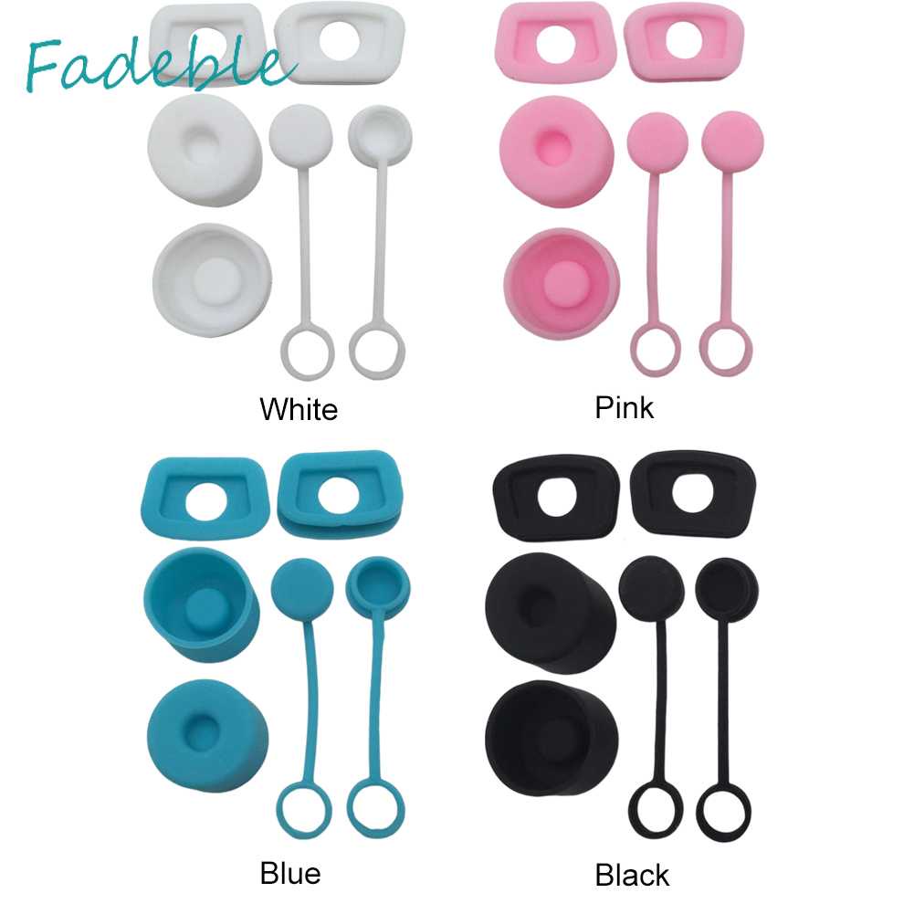 Bộ 6 Nắp Đậy Cốc Nước Bằng Silicone Chống Tràn Tiện Dụng