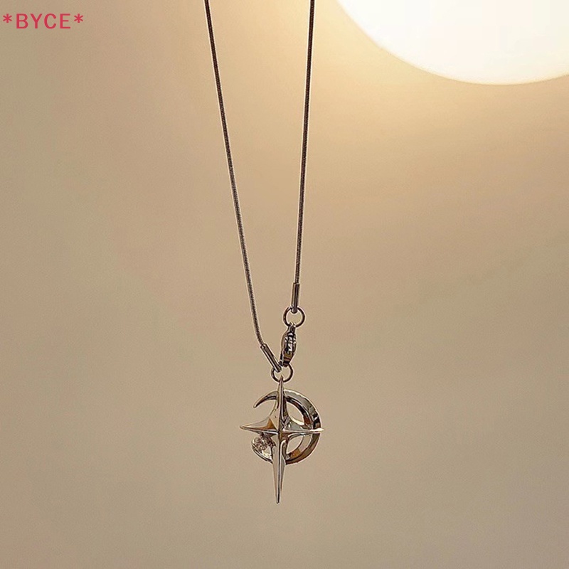 Vòng cổ Mặt Hình Trăng Sao Galaxy Thời Trang Hàn Quốc Cho Nữ Mới