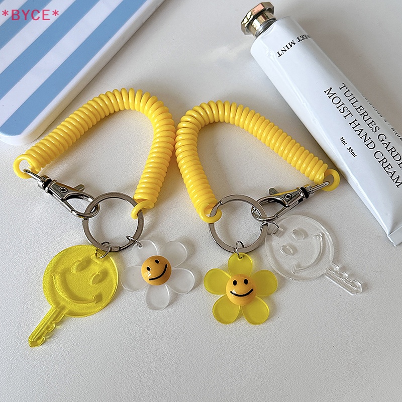 Vòng Tay Chuỗi Hạt Gắn Mặt Cười / Hoa Hướng Dương Mặt Cười Dễ Thương Cho Nữ Mới