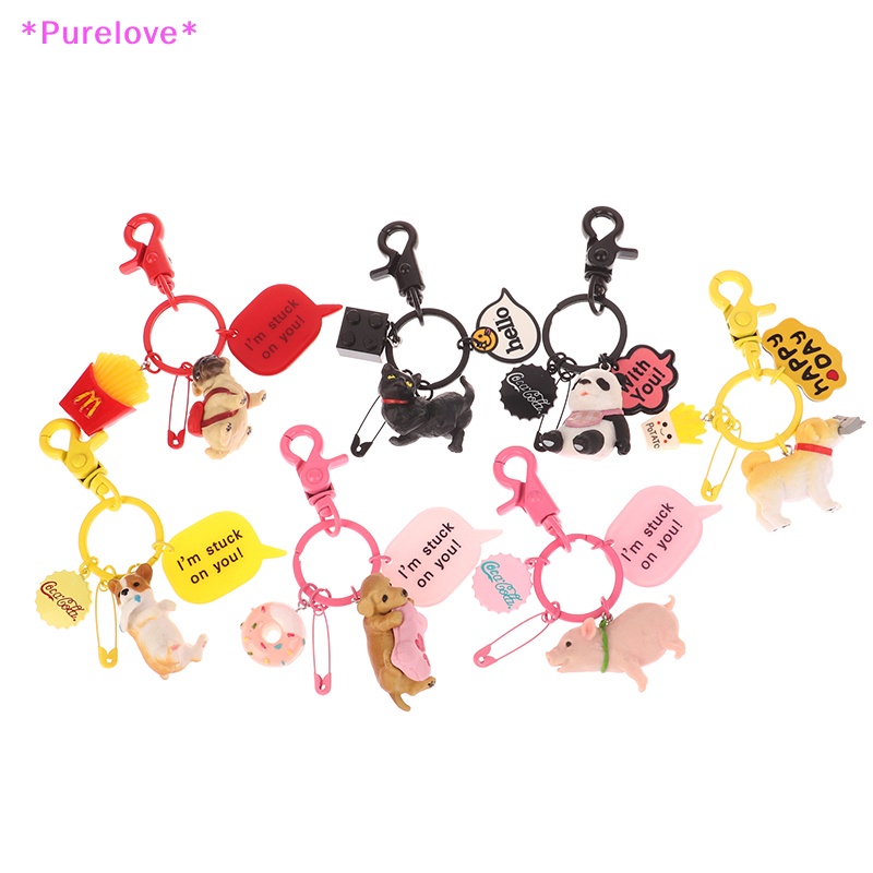 Móc Chìa Khóa Xe Hơi / Ba Lô / Tưởng Niệm Hình Chú Chó Shiba Inu Dễ Thương Mới