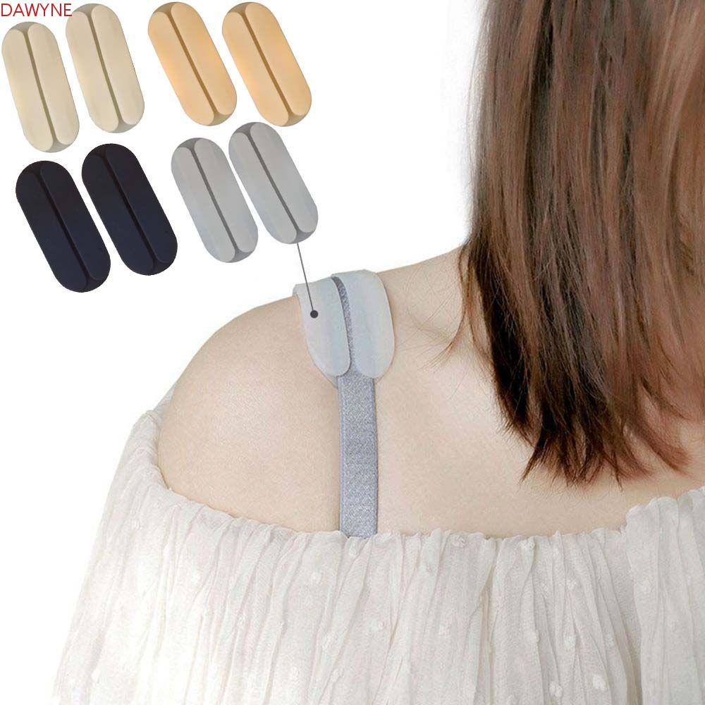 Miếng Đệm Vai Mini Bằng Silicon Trong Suốt Chống Trượt Có Khóa Cài