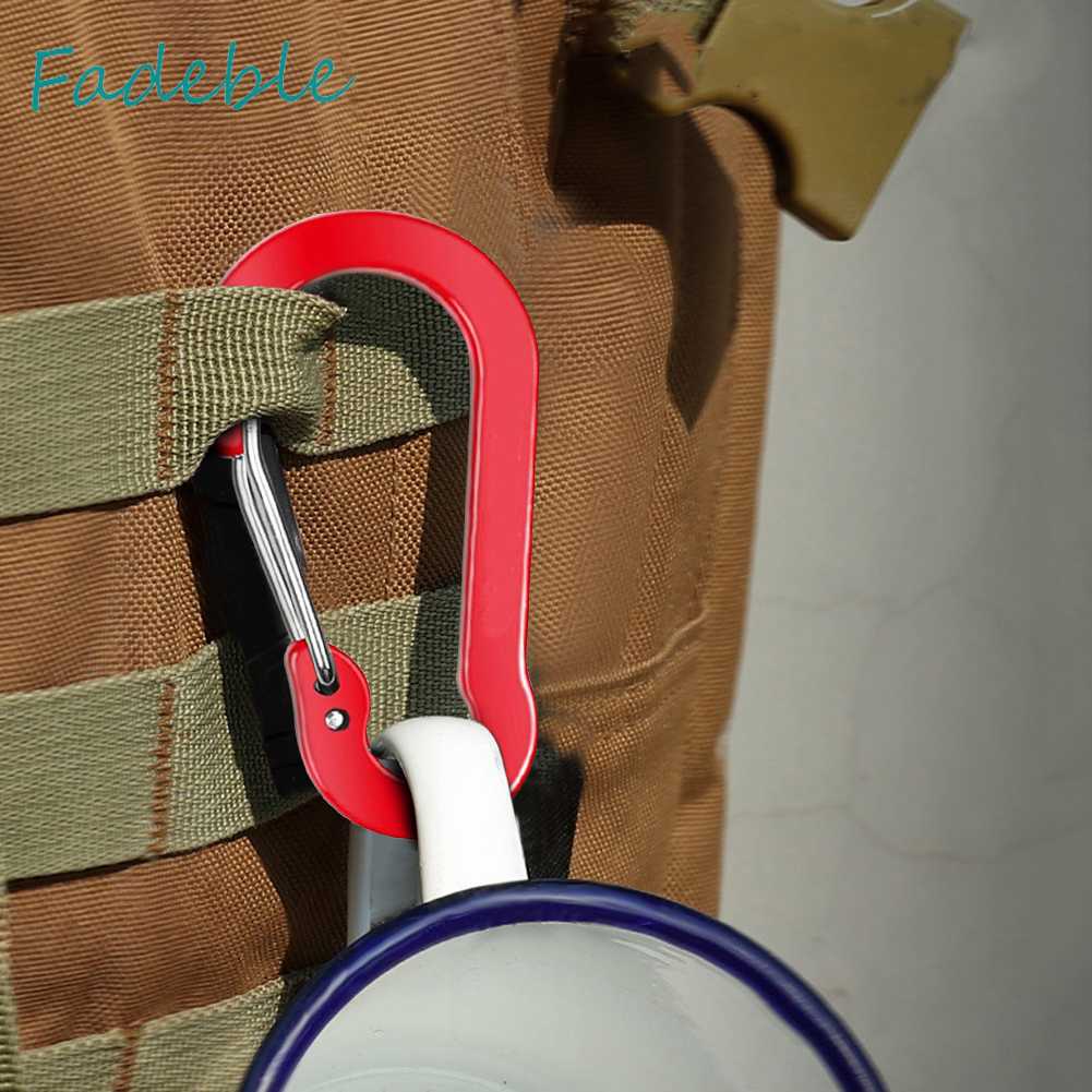 Set 6 Kẹp Treo Đồ Đa Năng Tiện Lợi Khi Đi Cắm Trại