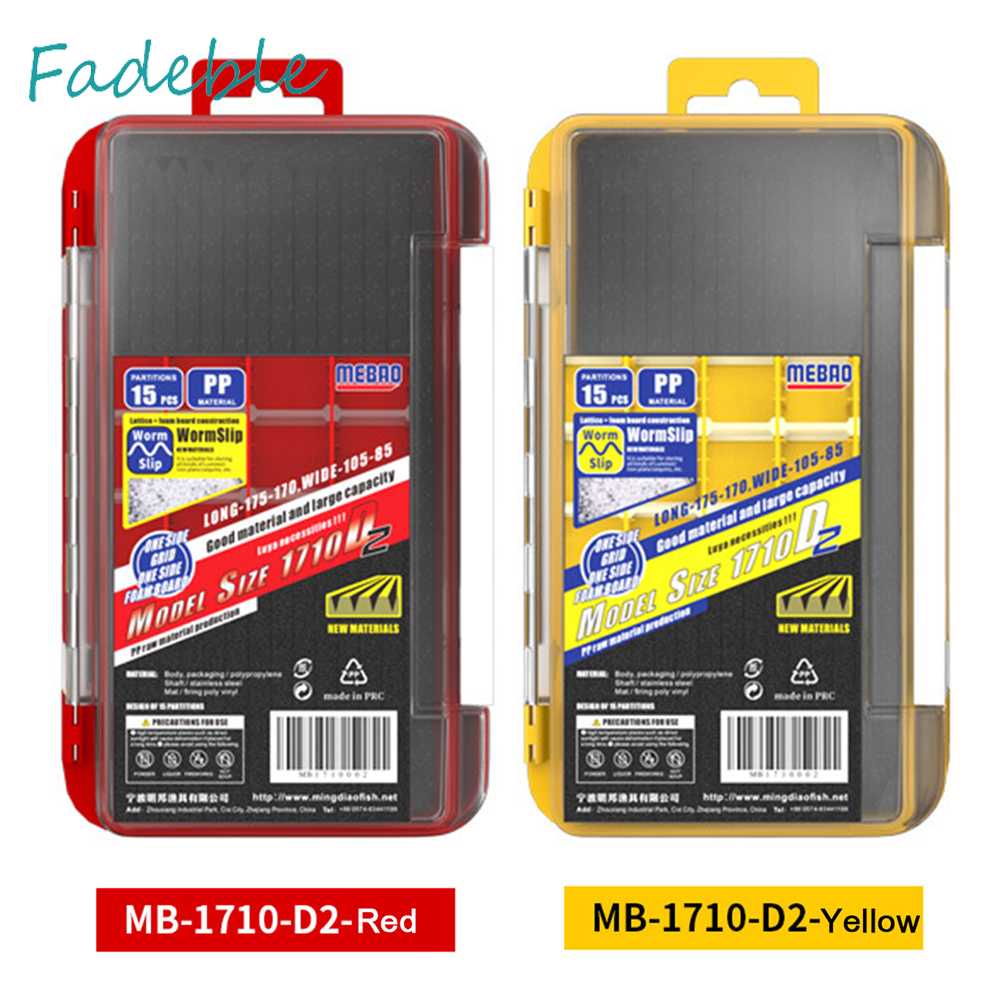 Hộp Đựng Mồi Câu Cá 2 Tầng Chống Thấm Nước Ốp