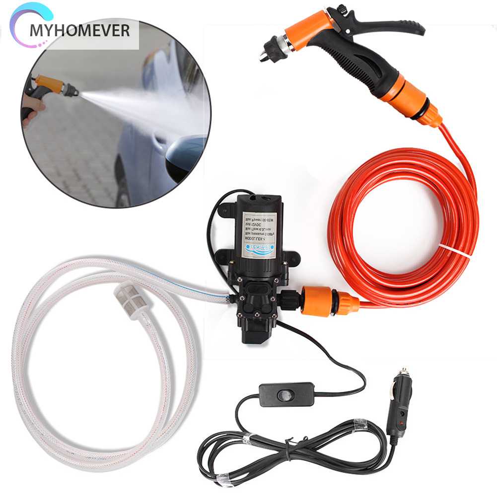 Súng Xịt Nước Rửa Xe Áp Suất Cao 12V