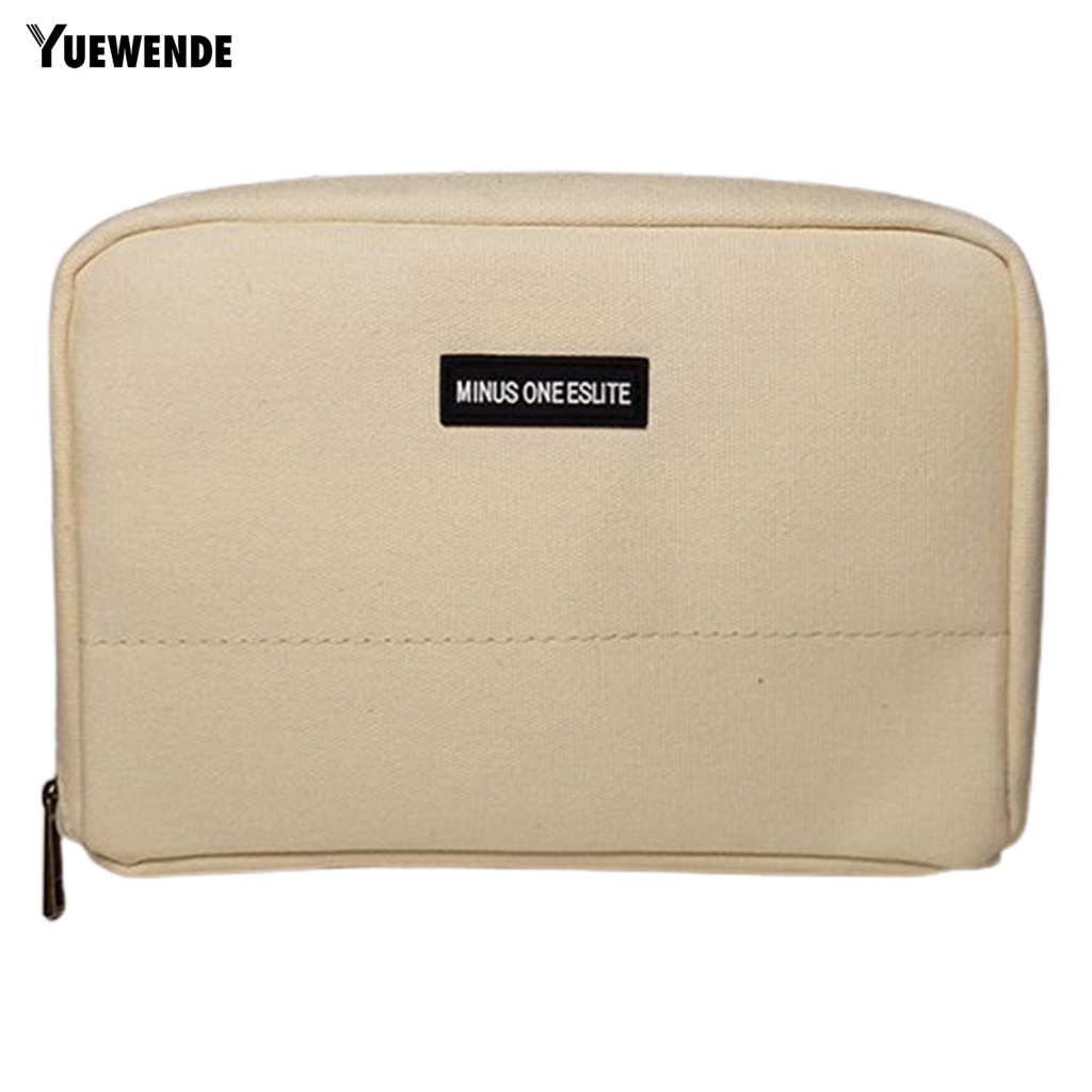 Túi Đựng Bút / Mỹ Phẩm Cỡ Lớn Có Khóa Kéo Tiện Dụng Cho Học Sinh