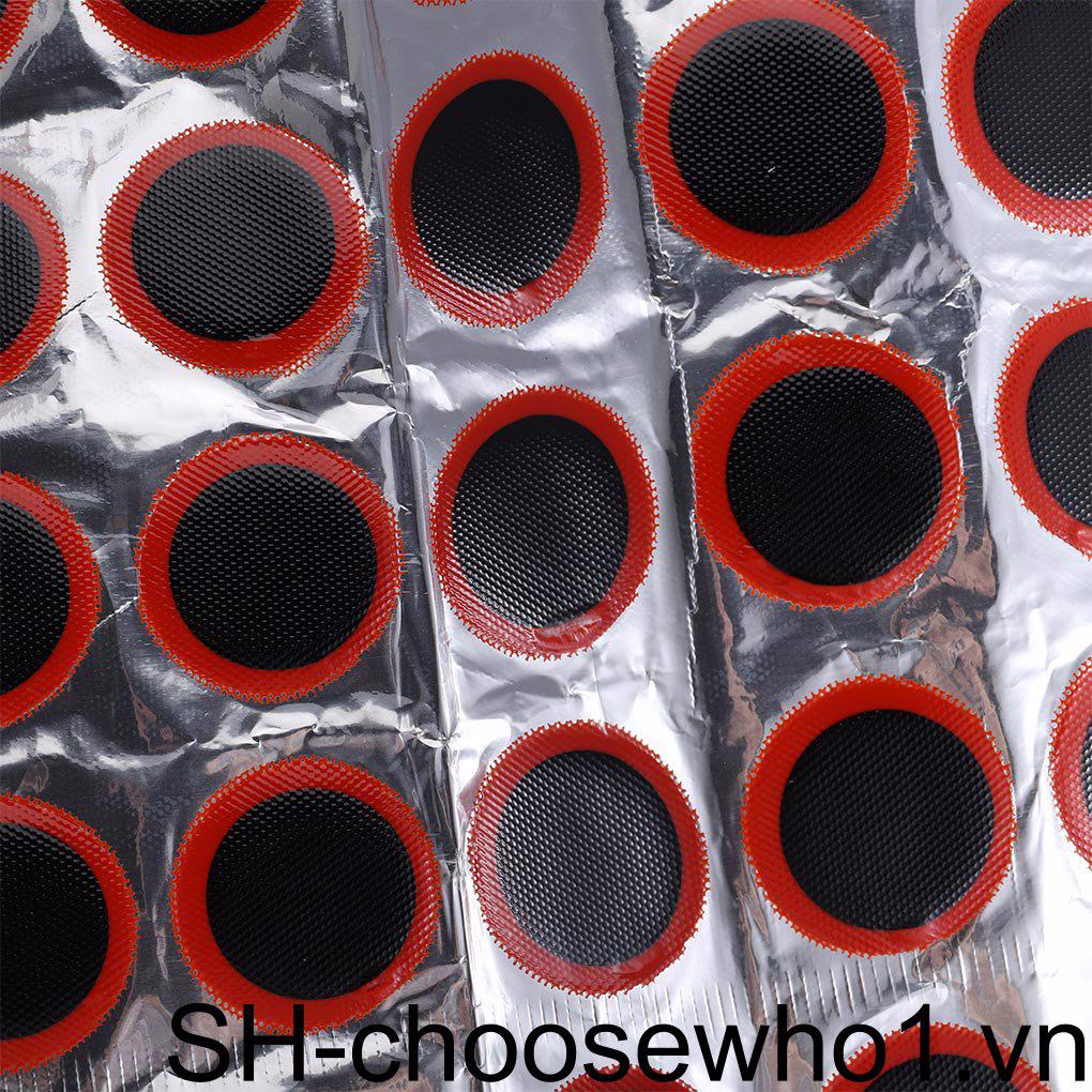 Set 48 Miếng Vá Lốp Xe Đạp Cỡ Nhỏ Chuyên Nghiệp
