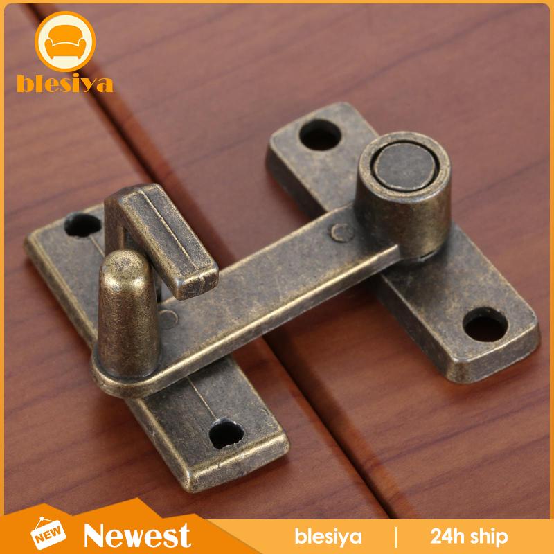 [Blesiya] Bộ Khóa Cửa Trượt Phong Cách Cổ Điển Cho Cổng Ra Ngoài