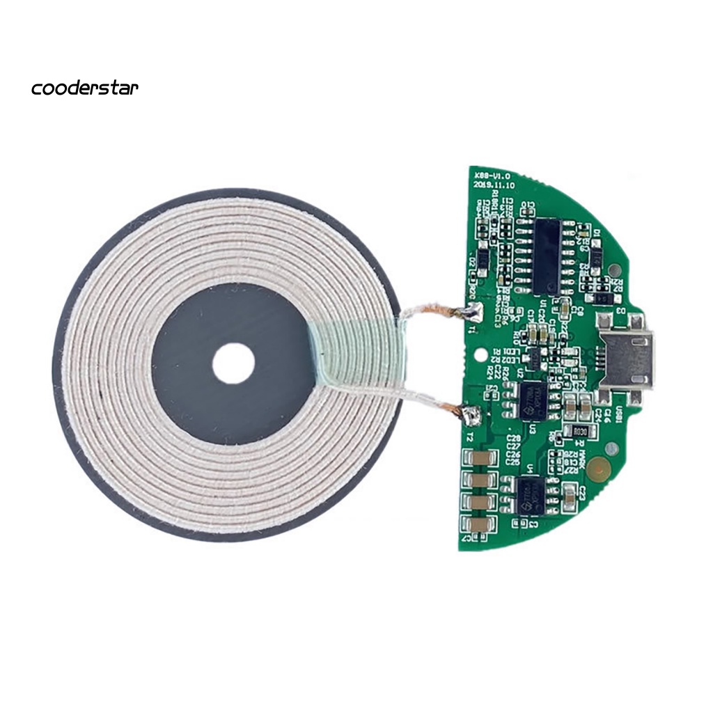 Mô Đun Sạc Không Dây 10W Qi Cổng Micro USB Dành Cho Điện Thoại