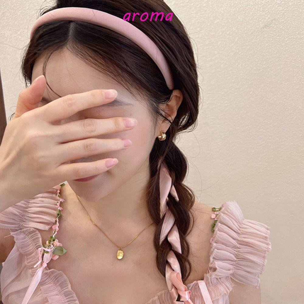 Băng đô cài tóc rửa mặt Đính Nơ Y2k Chống Trượt Thời Trang Hàn Quốc Cho Nữ