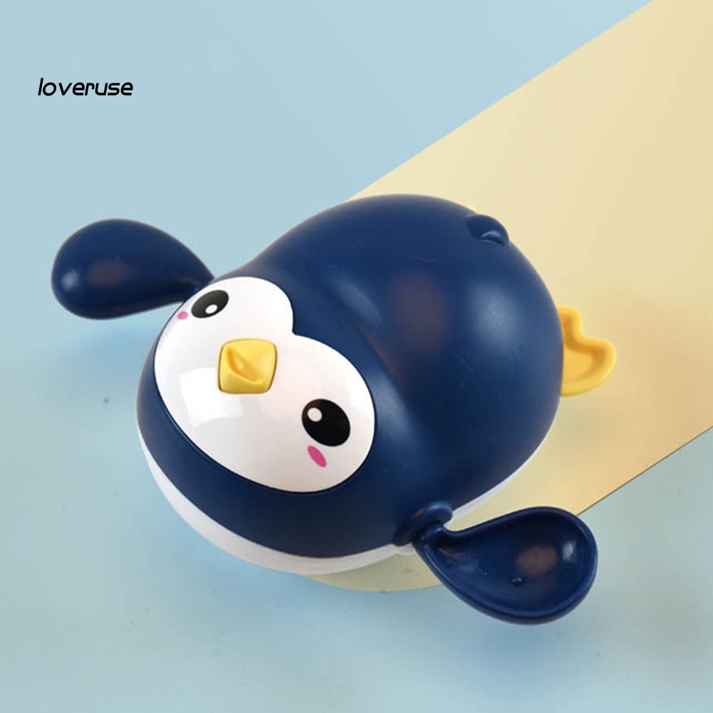 Đồ Chơi Nhà Tắm Hình Chim Cánh Cụt Lên Dây Cót Dễ Thương Cho Bé