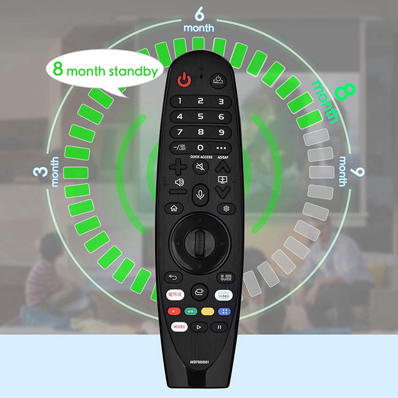 Điều Khiển Bằng Giọng Nói Cho TV Thông Minh LG AKB75855501Màn Hình OLED LCD 4K UHD TV