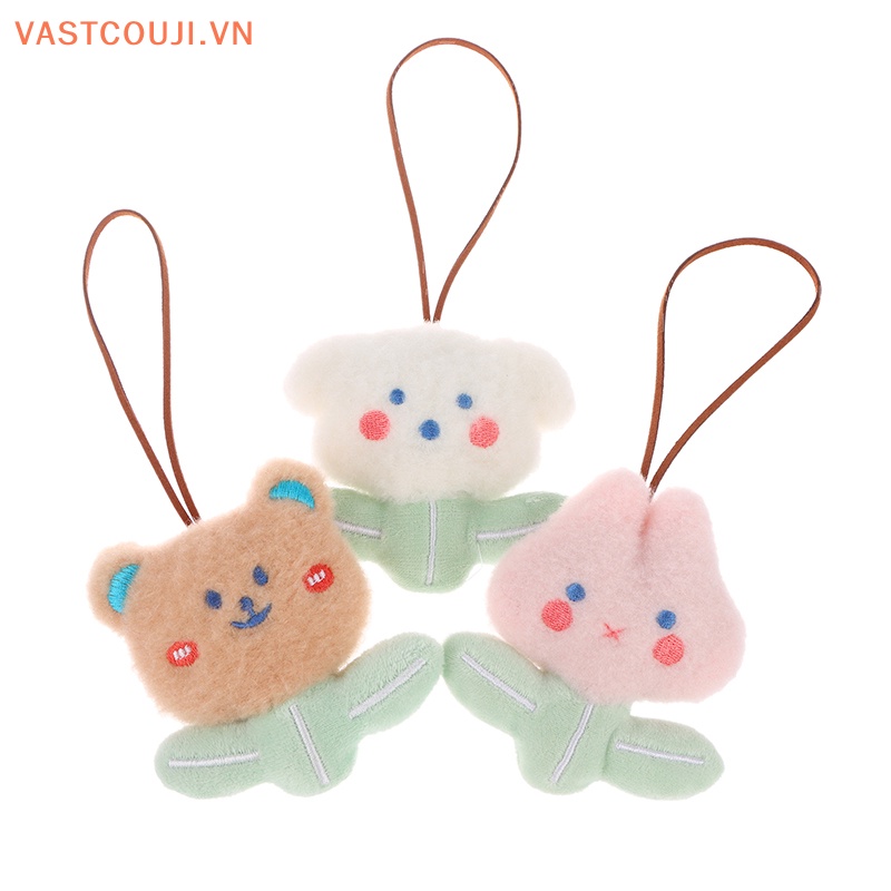 Nhãn Dán Trang Trí Túi Xách Chống Thất Lạc Hình Gấu / Thỏ Nhồi Bông Dễ Thương