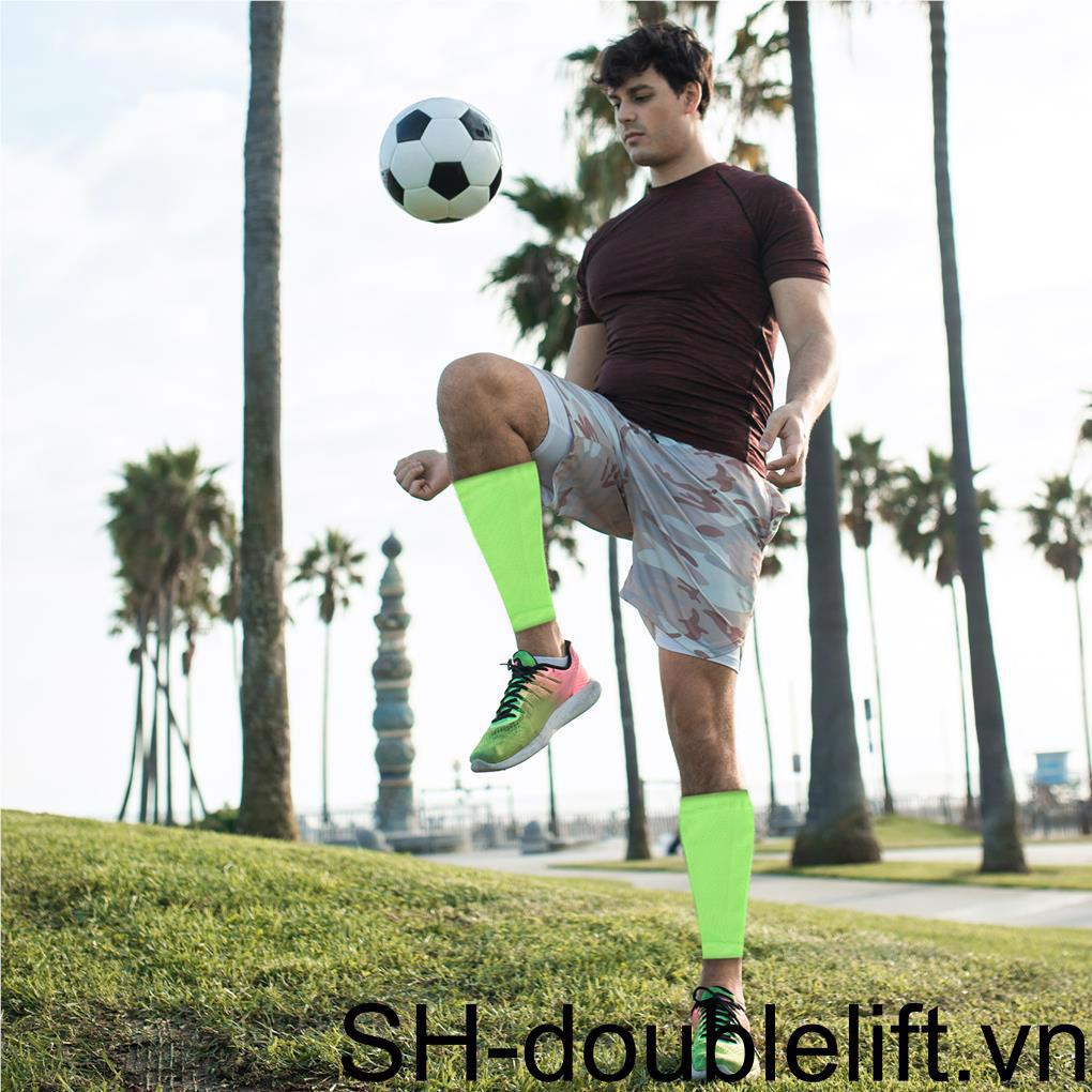 1 Cặp Vớ Ống Chân Thể Thao Bóng Đá Độ Co Giãn Cao Hỗ Trợ Bảo Vệ Bắp Chân Cho Người Lớn Và Trẻ Em