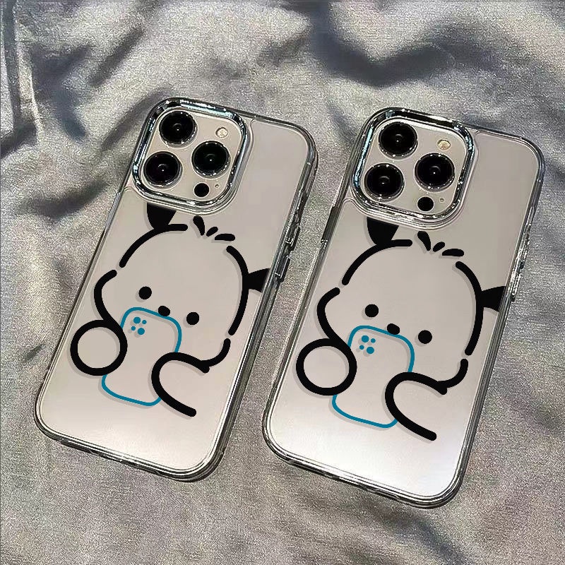 ✅Ốp Điện Thoại Mềm Chống Sốc In Hình Cún Dễ Thương Cho Iphone 8 11iPhone12max 14pro 713plus