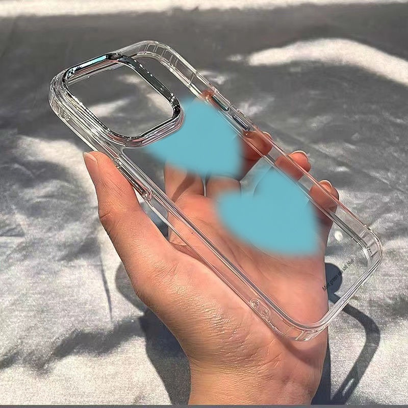 ✅Plus Ốp Điện Thoại Mềm Chống Sốc Họa Tiết Trái Tim Đơn Giản Cho Iphone 8 13 11 14pro 12 7In