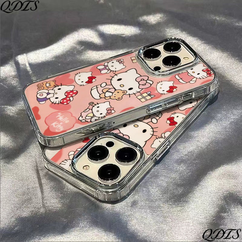 ✅Ốp Điện Thoại Mềm Chống Sốc Họa Tiết Mèo Con 13iPhone12 Apple max / 14pro Love 8711 EMSG