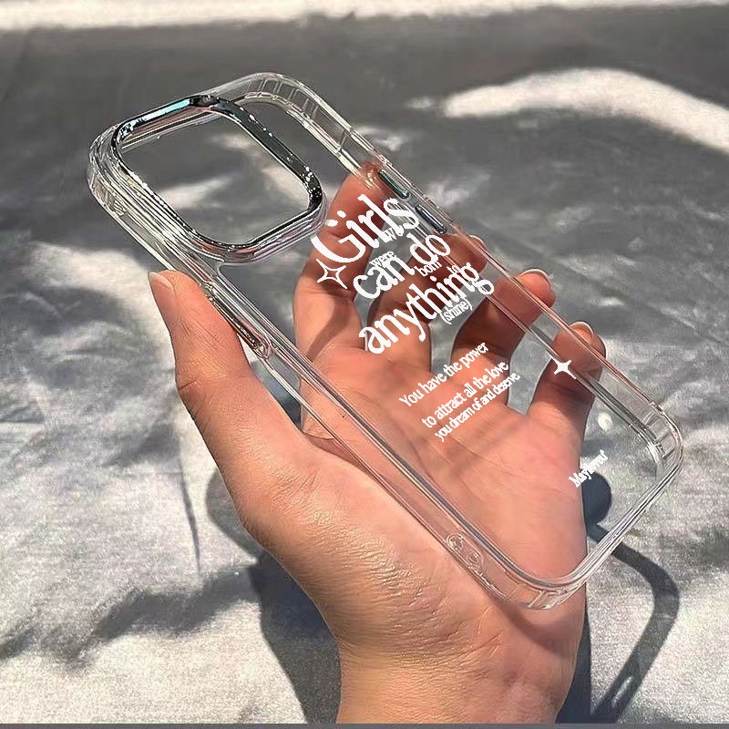 ✅Ốp Điện Thoại Chống Sốc In Chữ Tiếng Anh Độc Đáo Cho iPhone121314Ốp Điện Thoại Mềm Thiết Kế Đơn Giản Cho Iphone 11 0 78 Inch