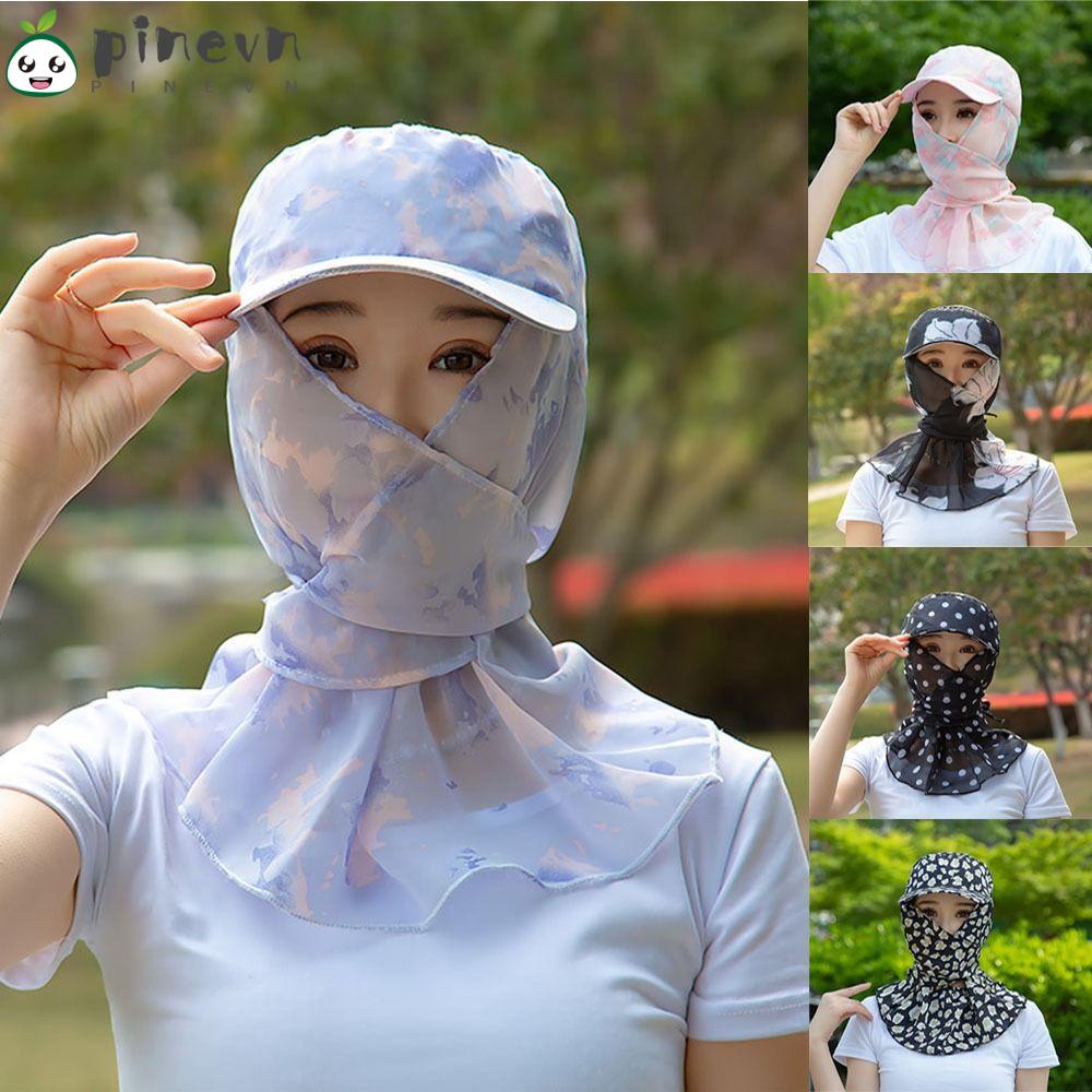 1 Mũ Bucket Che Mặt Vành Rộng Thoáng Khí Khi Đi Xe Đạp