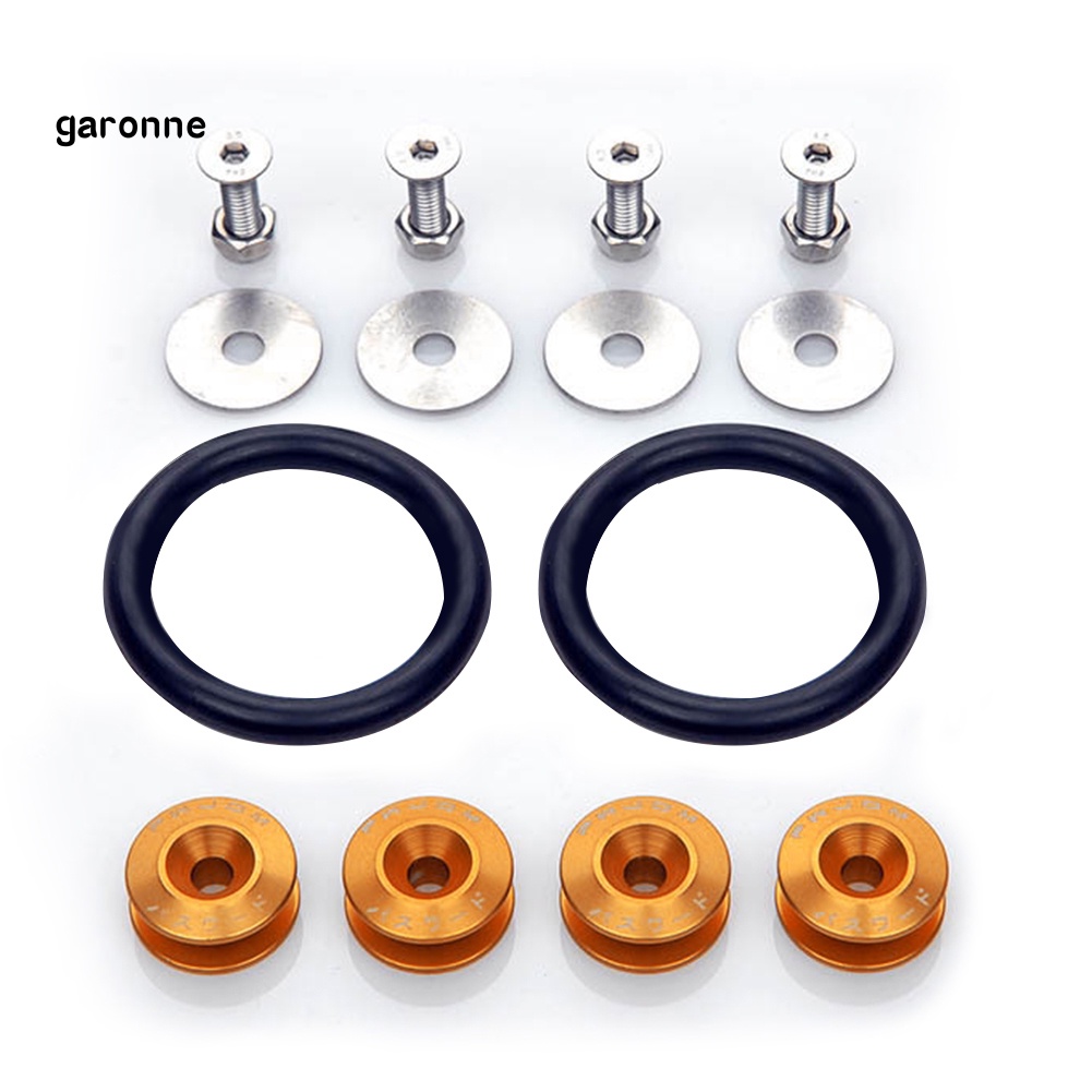 FENDER Bộ Chốt JDM Tháo Lắp Nhanh Siêu Bền Tiện Dụng Cho Cản Xe Hơi