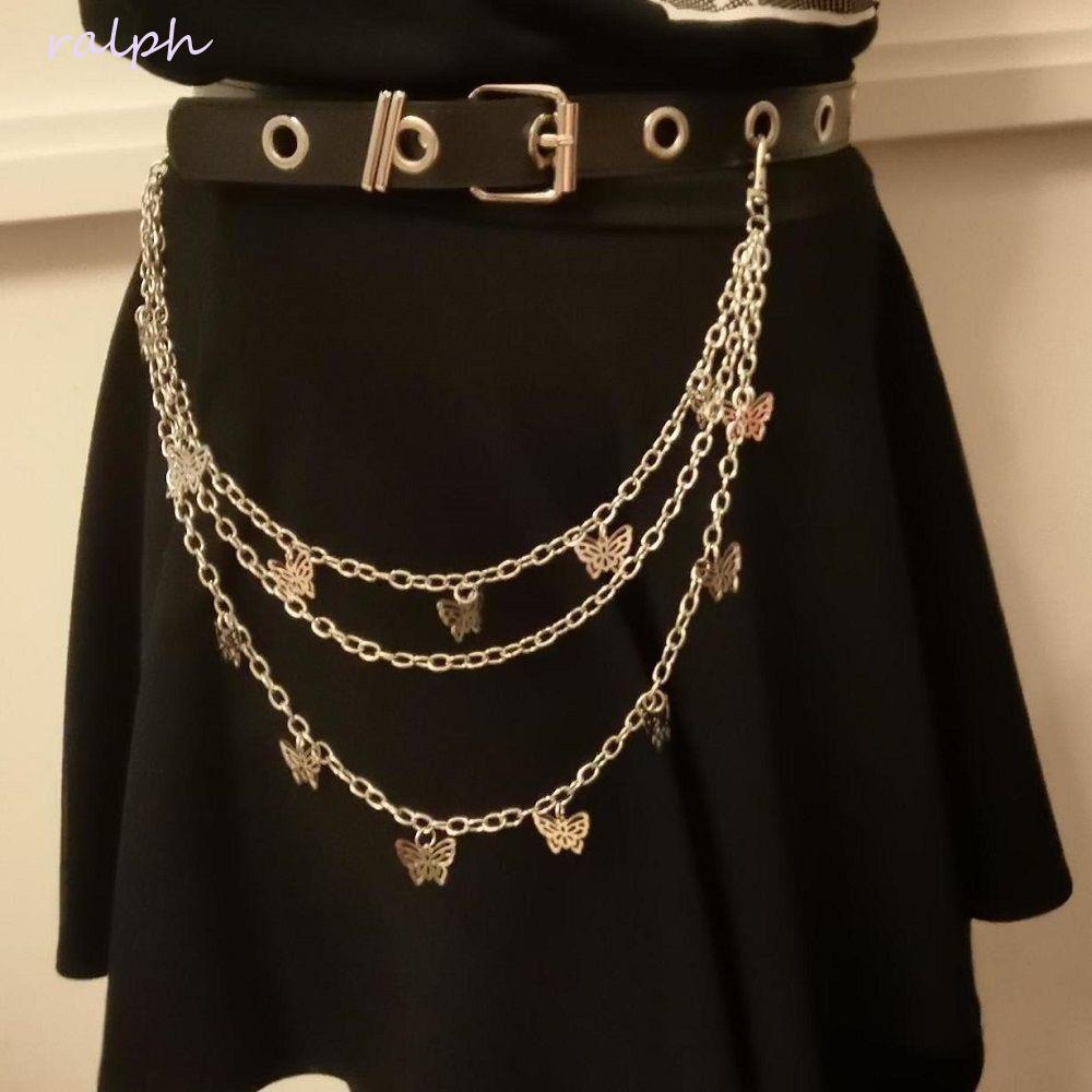 Thắt Lưng Khóa Kim Loại Hình Ngôi Sao Màu Trơn Đơn Giản Thời Trang Cho Nữ