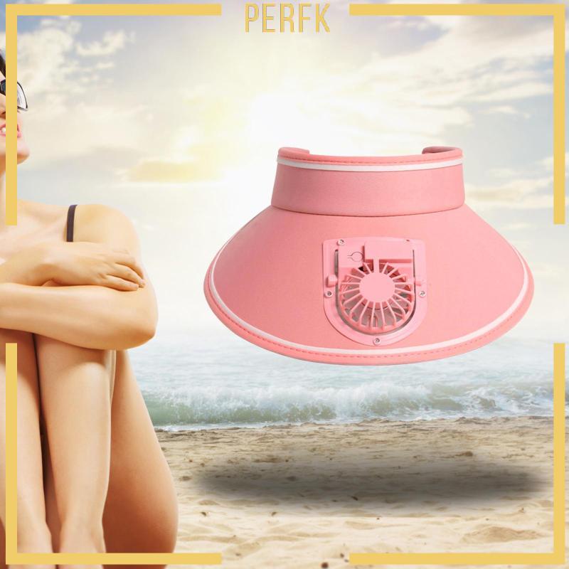 Mũ Chống Nắng Tích Hợp Quạt Tiện Dụng Cho Nam Và Nữ