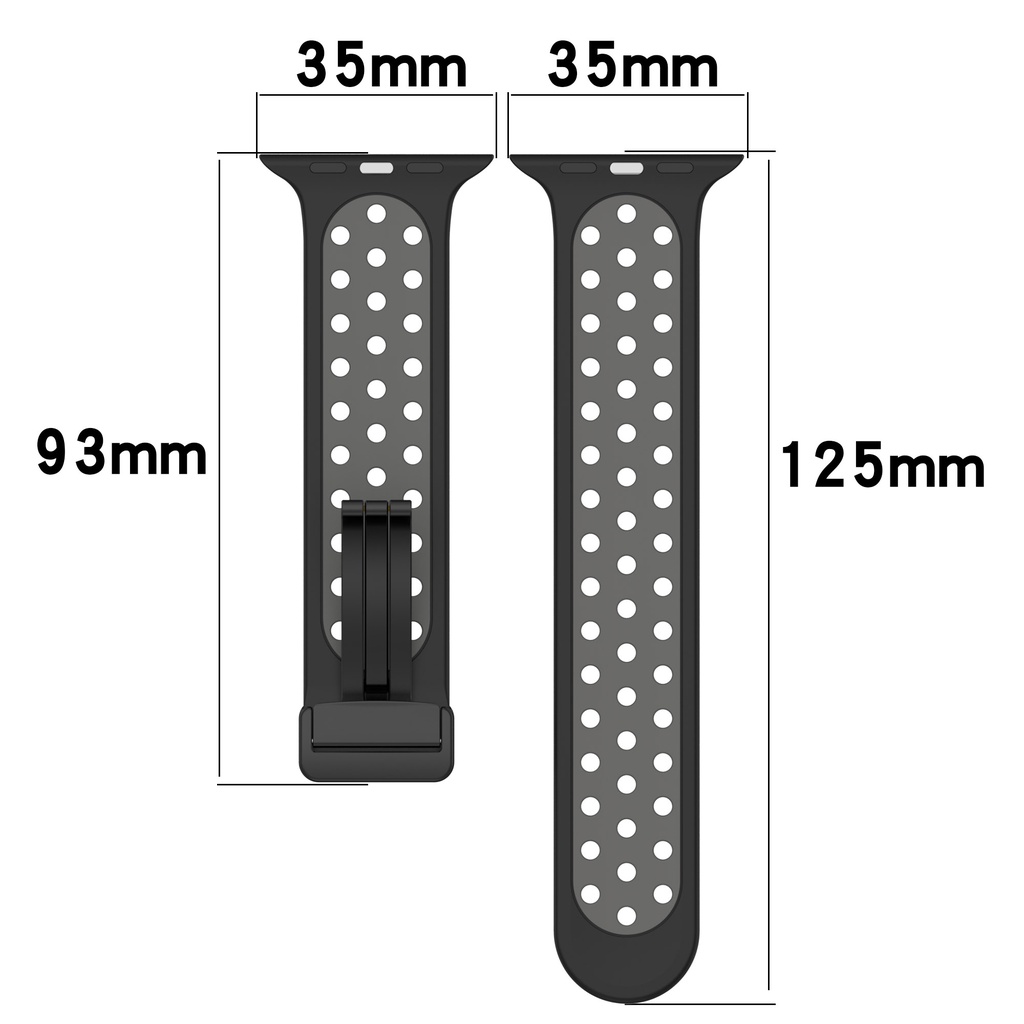 Dây Đeo Silicon Thoáng Khí Thay Thế Cho iwatch series 49mm 45mm 44mm 42MM 41mm 40MM 38mm ultra 8 7 6 SE 5 4 3 2 t500 Pro d20