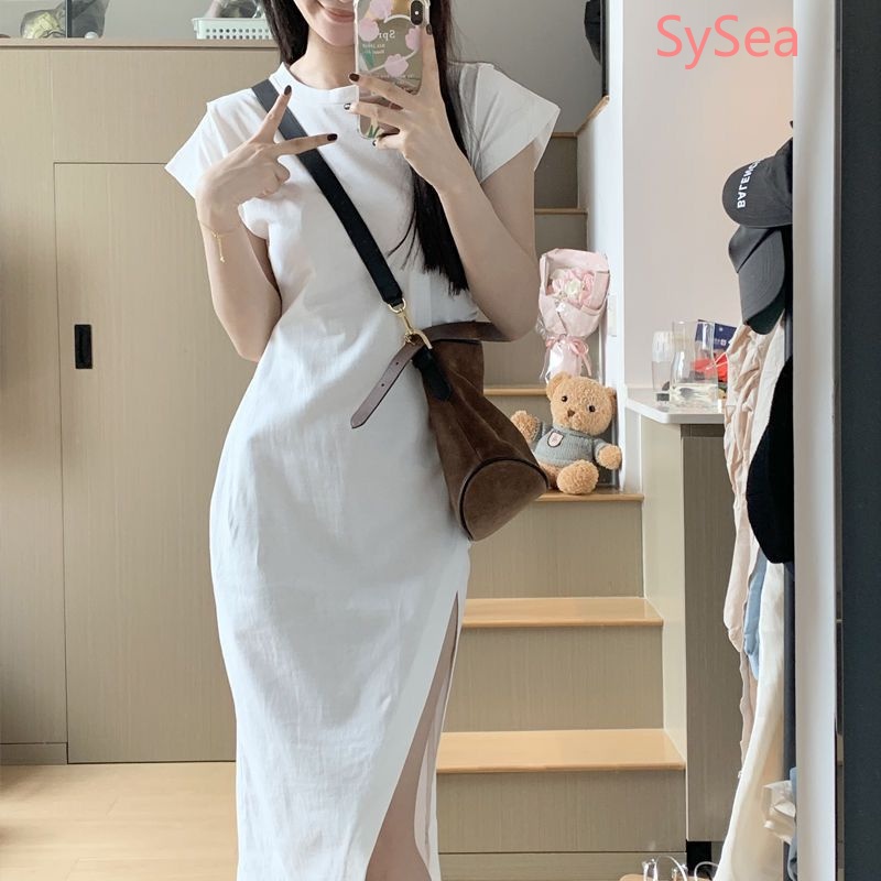 Đầm Xẻ Tà Dáng Ôm Thời Trang Mùa Hè Cho Nữ