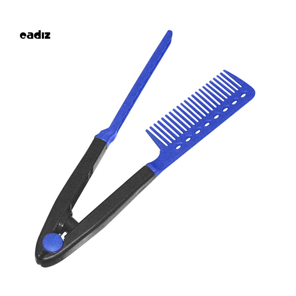 Lược Chải Thẳng Tóc Hình Chữ V Thiết Kế Di Động Tiện Dụng Cho Salon