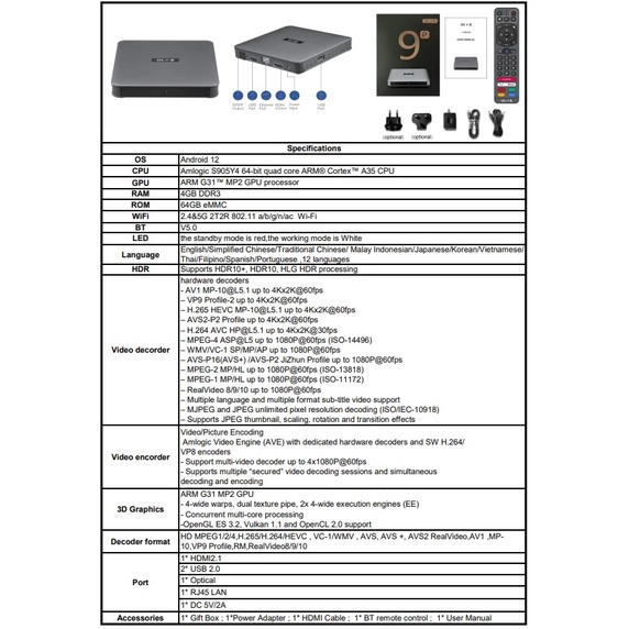 SVICloud 9P TV Box 2023