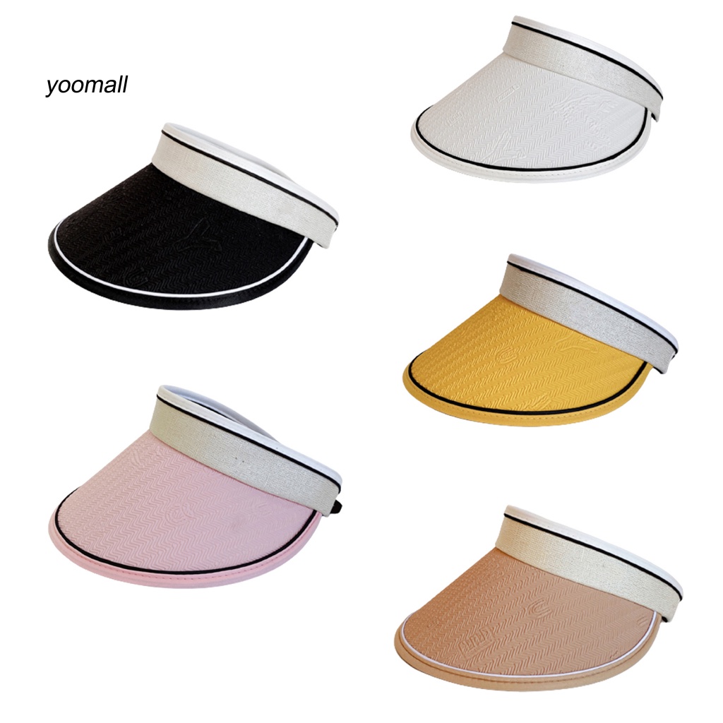 Mũ Lưỡi Trai Nửa Đầu Chống Nắng Chống Trượt Có Thể Điều Chỉnh Cho Nữ