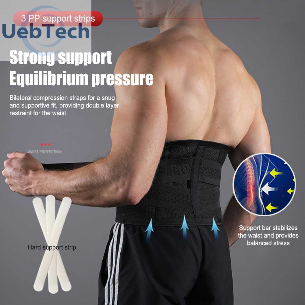 Đai Đeo Hỗ Trợ Nâng Tạ Trọng Lượng Nhẹ Điều Chỉnh Được Hỗ Trợ Cột Sống
