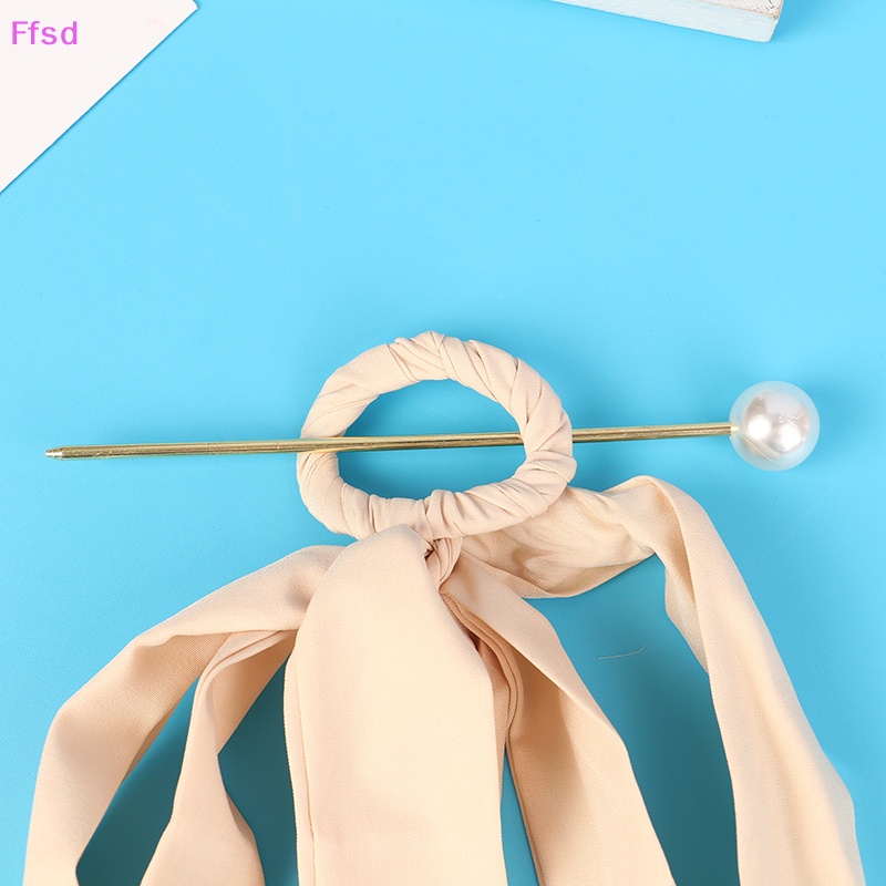 {Ffsd} Set Kẹp Tóc Nơ Lớn Bằng Voan Dành Cho Nữ * Bán Chạy