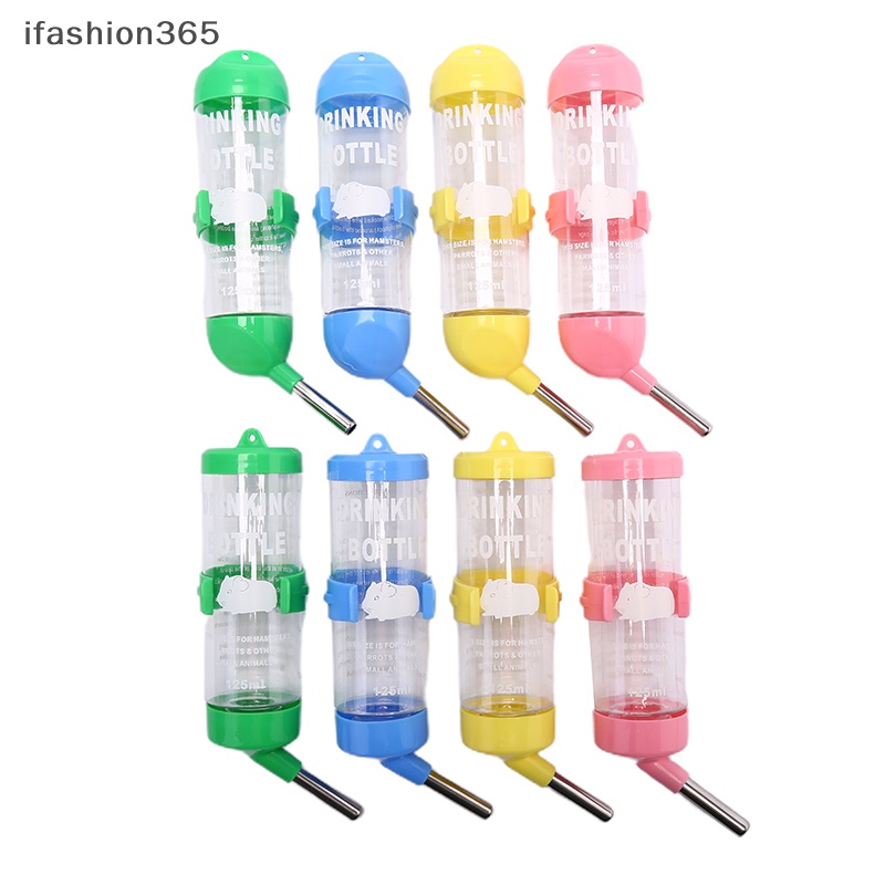 Bình Nước Nhựa 125ml Gắn Lồng Chuột Hamster Tiện Dụng 365