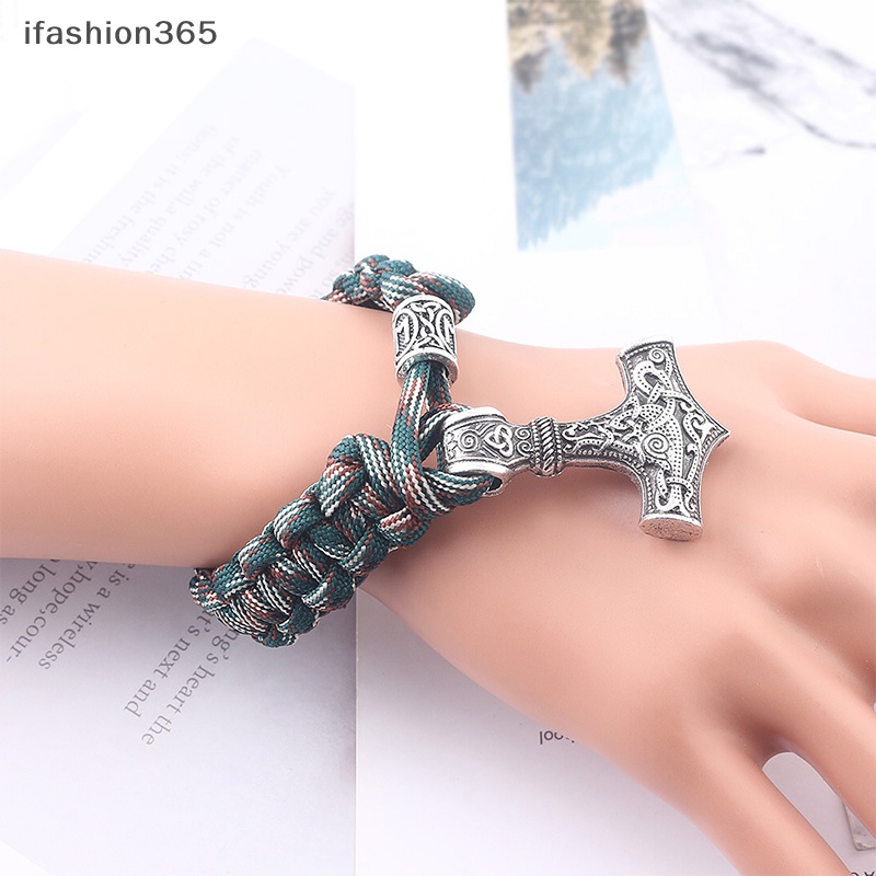 Vòng Tay Chuỗi Hạt Phong Cách Viking Thời Trang Cho Nam ifashion365