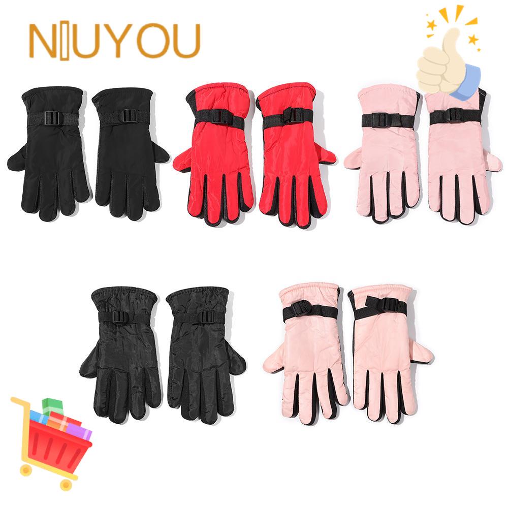 Găng Tay Trượt Tuyết Dày Dặn Giữ Ấm Mùa Đông Thời Trang Cho Bé