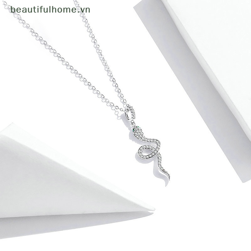 Vòng cổ Mặt Hình Rắn Đính Đá Pha Lê Thời Trang Cho Nữ