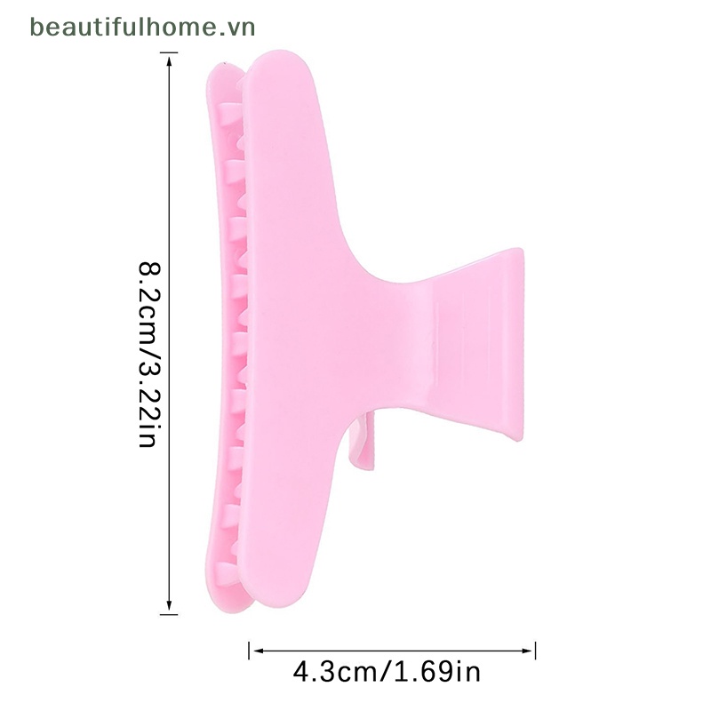 Set 12 Kẹp Tóc Càng Cua Thiết Kế Tối Giản Cho Nữ